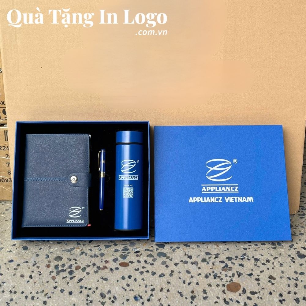 Bộ giftset quà tặng in logo