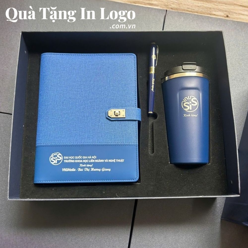 Bộ giftset quà tặng in logo