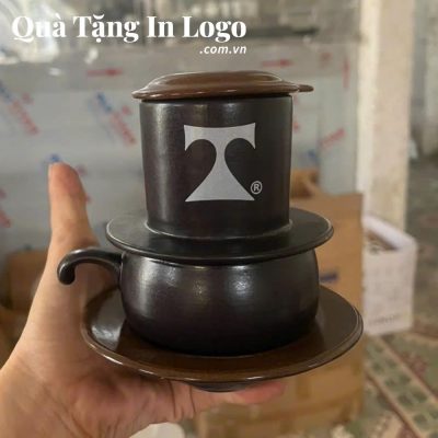 Phin pha cà phê in logo quà tặng