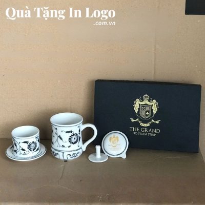 Phin pha cà phê in logo quà tặng
