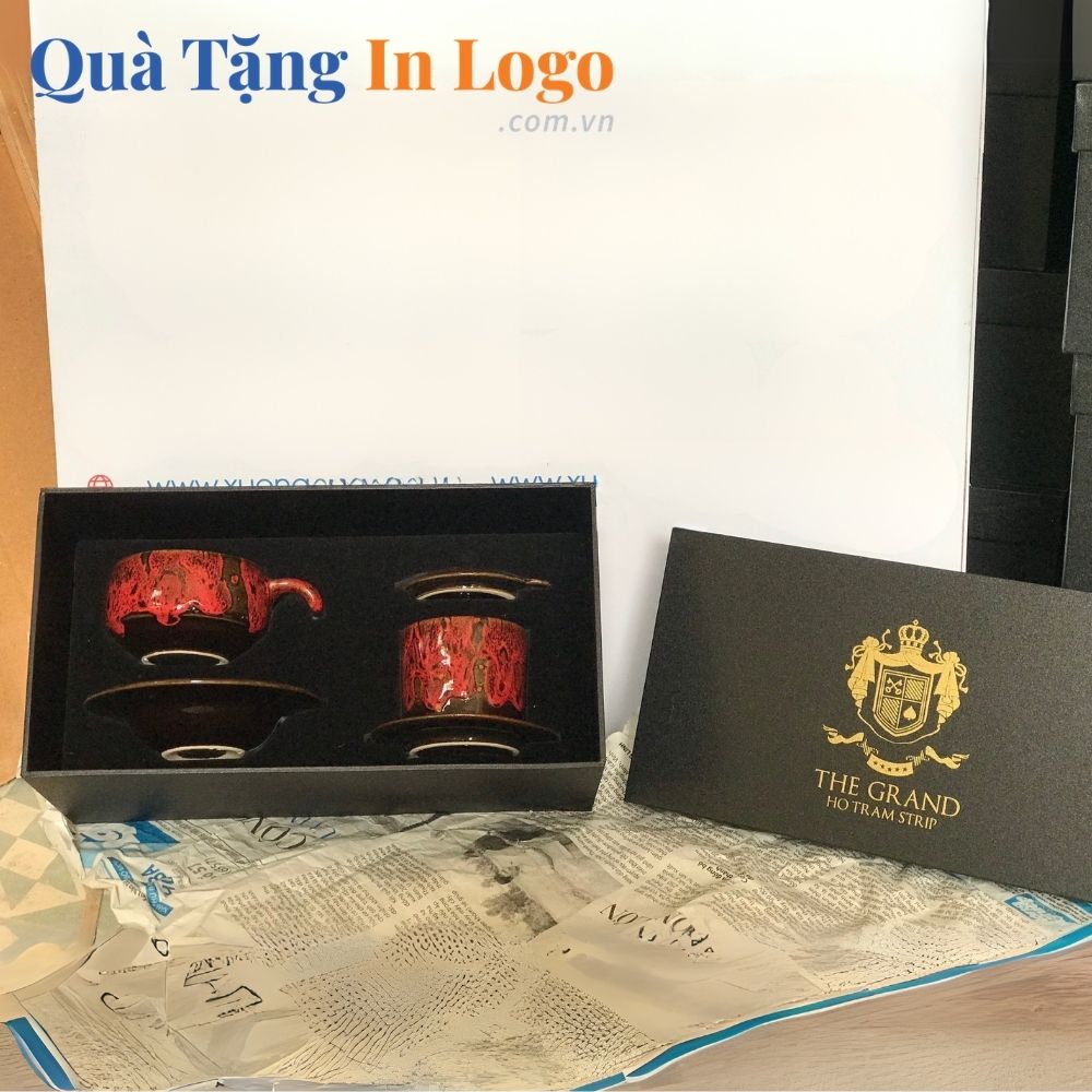 Phin pha cà phê in logo quà tặng