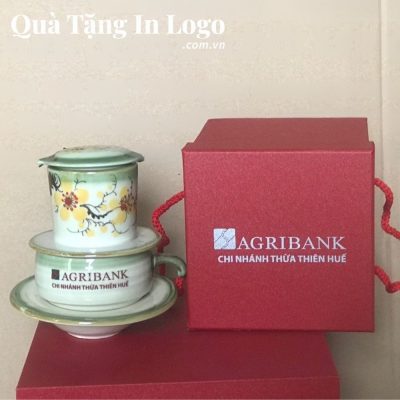 Phin pha cà phê in logo quà tặng