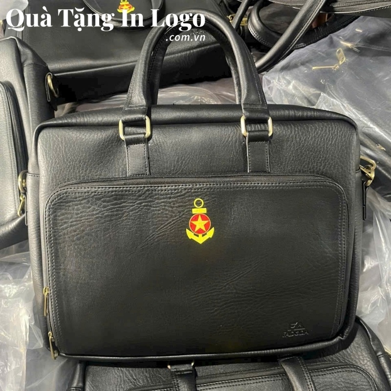 Cặp Da Quà Tặng In Logo - Ảnh 11