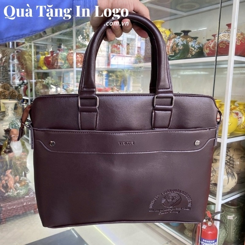 Cặp Da Quà Tặng In Logo - Ảnh 17