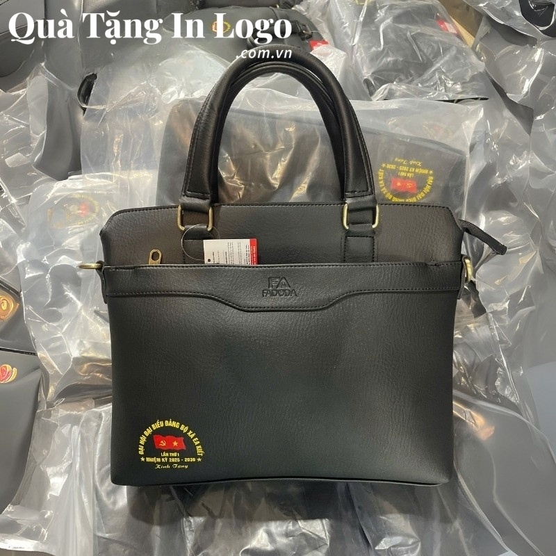 Cặp Da Quà Tặng In Logo - Ảnh 25