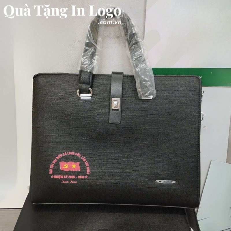 Cặp Da Quà Tặng In Logo - Ảnh 27