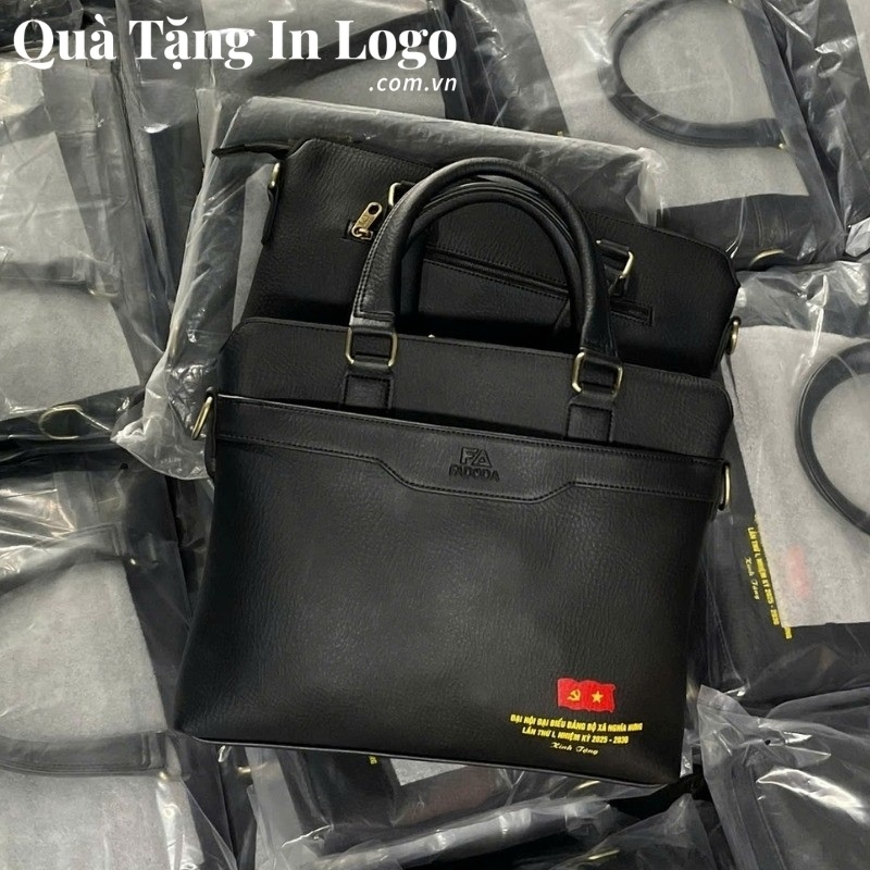Cặp Da Quà Tặng In Logo - Ảnh 33