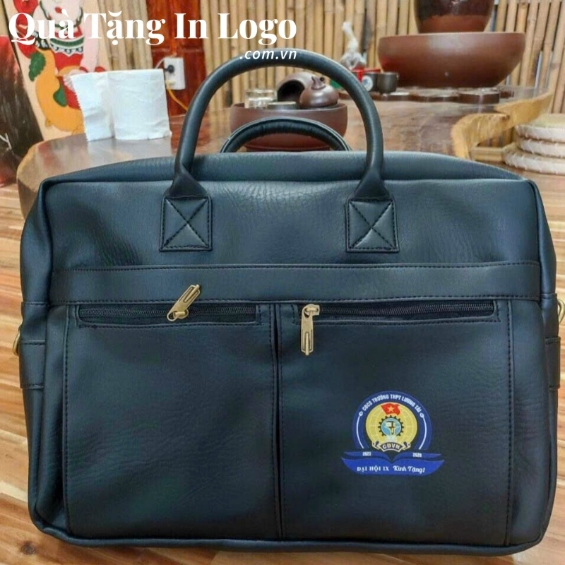 Cặp Da Quà Tặng In Logo - Ảnh 36