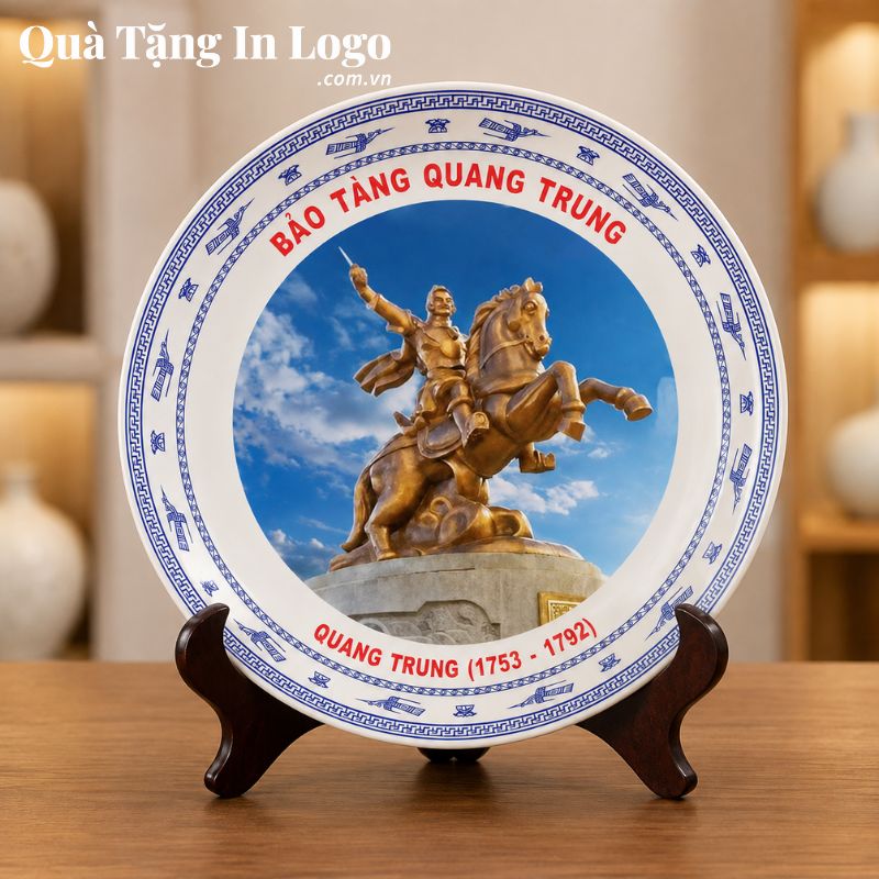 Đĩa Sứ Biểu Trưng Quà Tặng In Logo - Ảnh 49