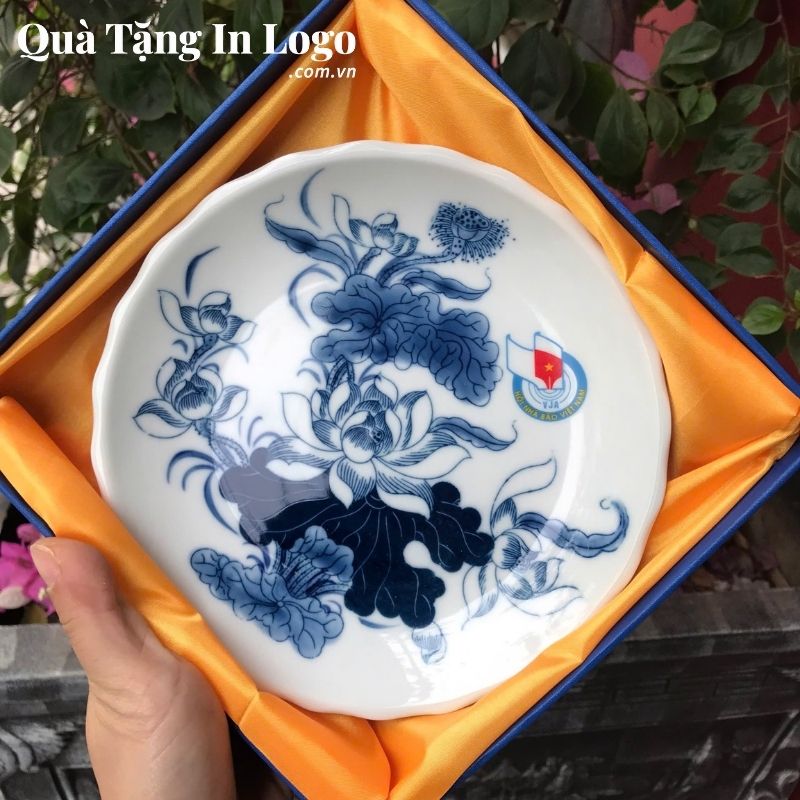 Đĩa Sứ Biểu Trưng Quà Tặng In Logo - Ảnh 27