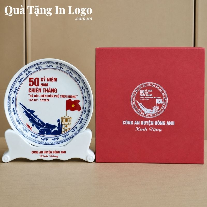Đĩa Sứ Biểu Trưng Quà Tặng In Logo - Ảnh 38