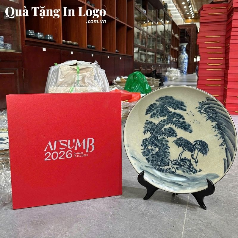 Đĩa Sứ Biểu Trưng Quà Tặng In Logo - Ảnh 19