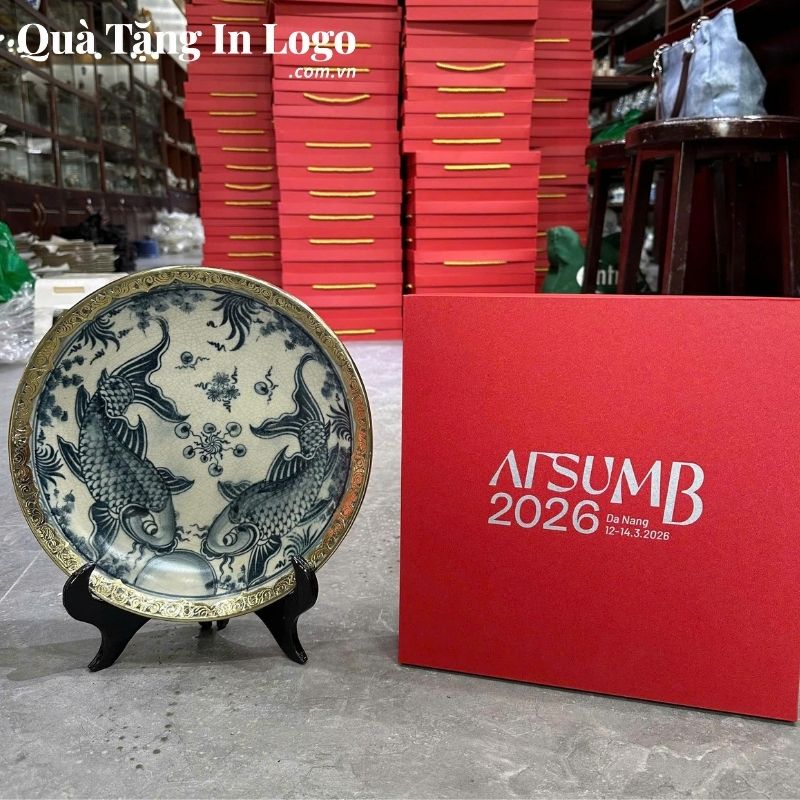 Đĩa Sứ Biểu Trưng Quà Tặng In Logo - Ảnh 18