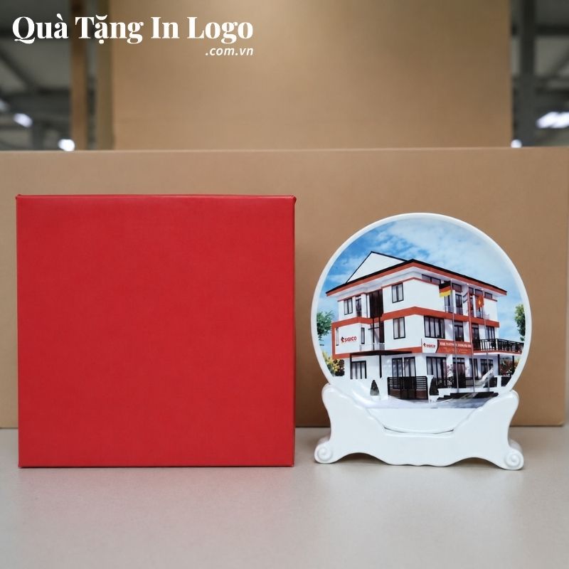 Đĩa Sứ Biểu Trưng Quà Tặng In Logo - Ảnh 36
