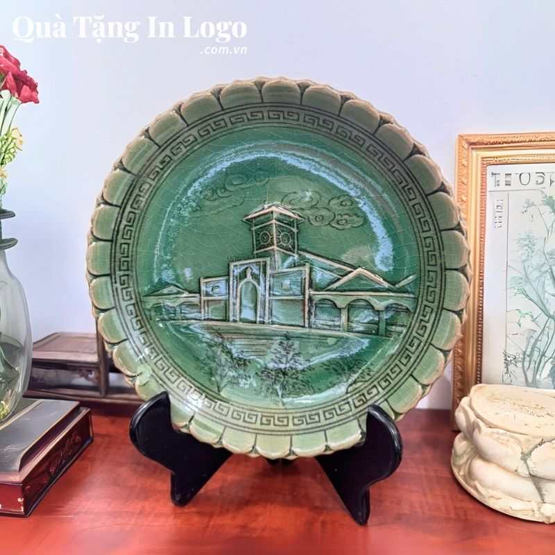 Đĩa Sứ Biểu Trưng Quà Tặng In Logo - Ảnh 69