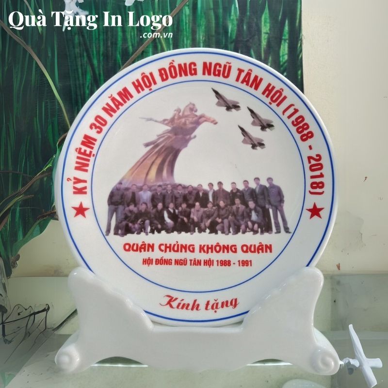 Đĩa Sứ Biểu Trưng Quà Tặng In Logo - Ảnh 63