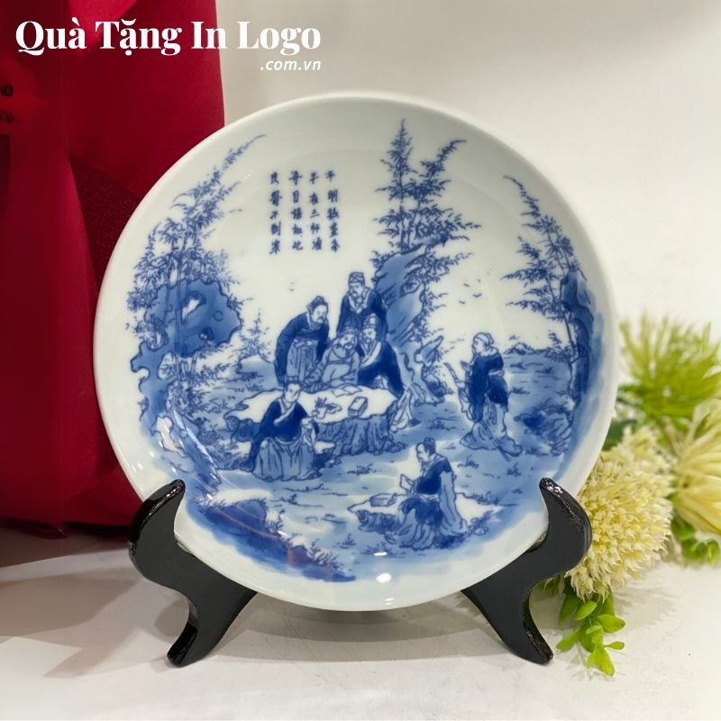 Đĩa Sứ Biểu Trưng Quà Tặng In Logo - Ảnh 76