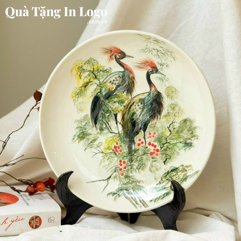 Đĩa Sứ Biểu Trưng Quà Tặng In Logo - Ảnh 72