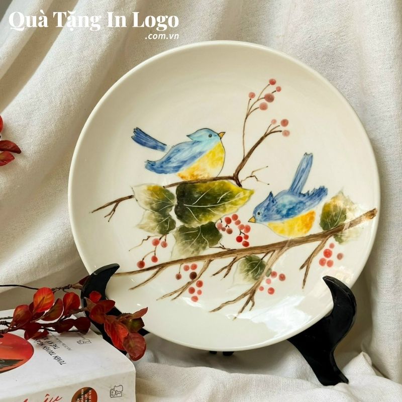 Đĩa Sứ Biểu Trưng Quà Tặng In Logo - Ảnh 70