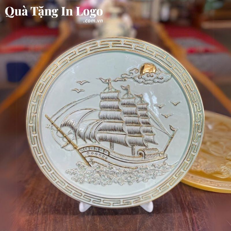 Đĩa Sứ Biểu Trưng Quà Tặng In Logo - Ảnh 68