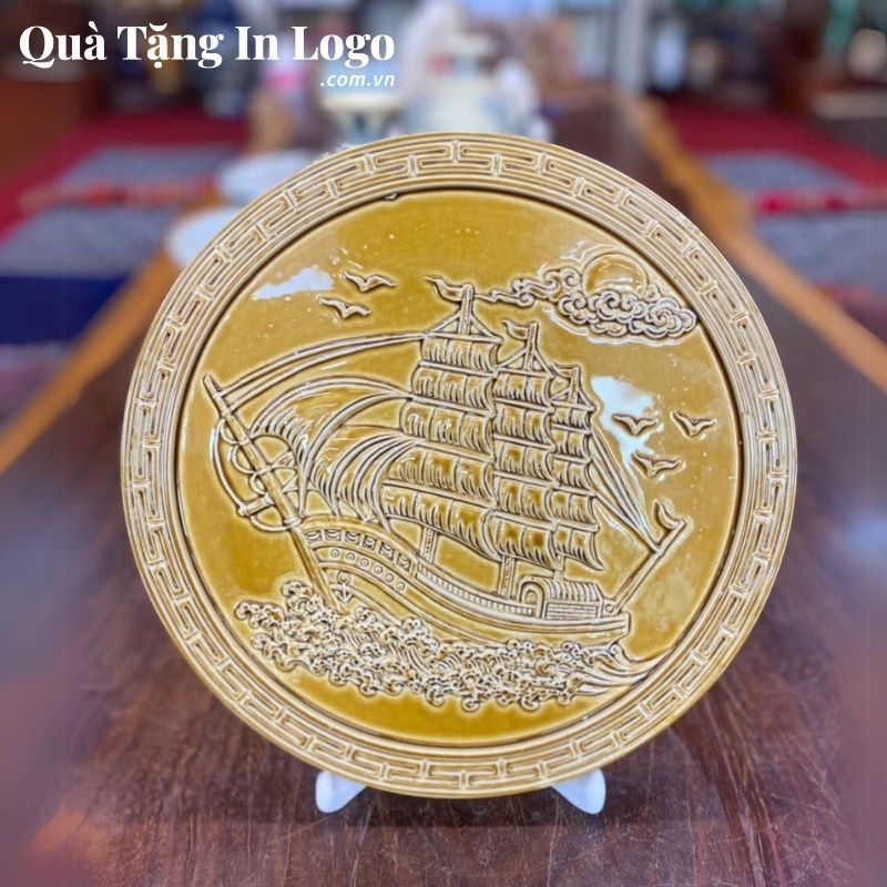Đĩa Sứ Biểu Trưng Quà Tặng In Logo - Ảnh 67