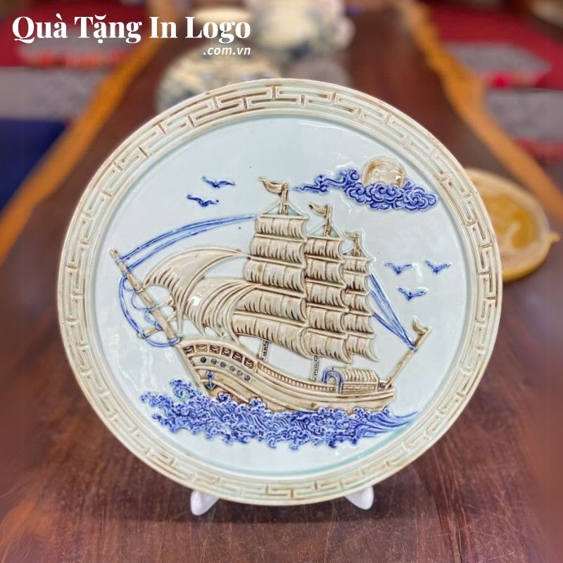 Đĩa Sứ Biểu Trưng Quà Tặng In Logo - Ảnh 65