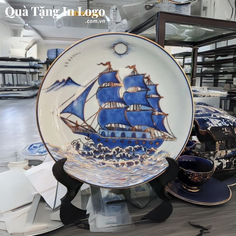 Đĩa Sứ Biểu Trưng Quà Tặng In Logo - Ảnh 64