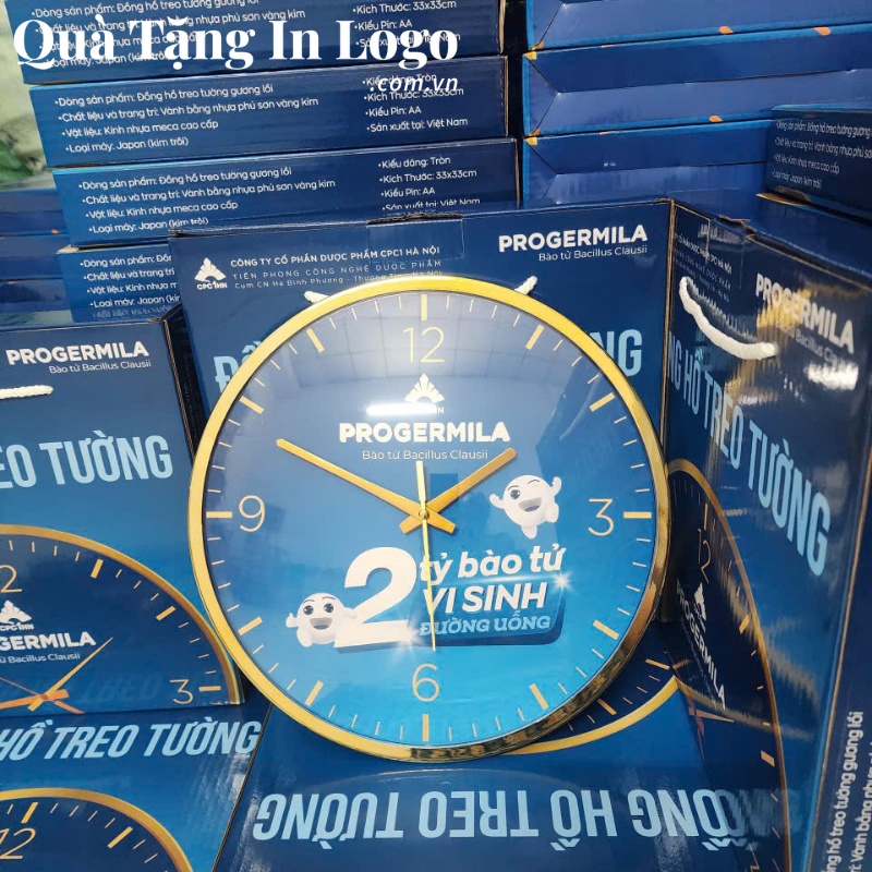 Đồng Hồ Treo Tường Quà Tặng In Logo - Ảnh 57