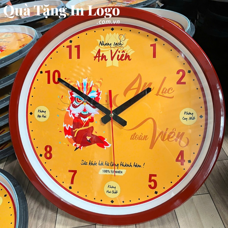 Đồng Hồ Treo Tường Quà Tặng In Logo - Ảnh 53