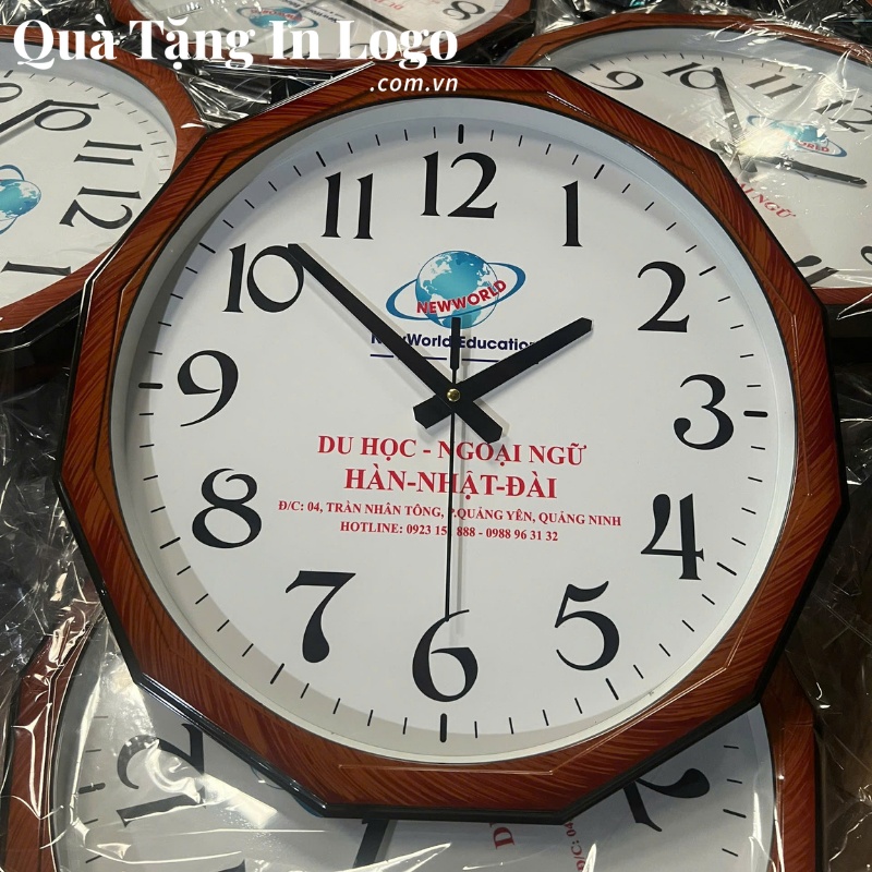 Đồng Hồ Treo Tường Quà Tặng In Logo - Ảnh 54