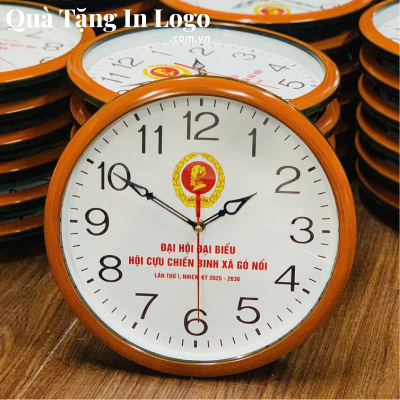 Đồng Hồ Treo Tường Quà Tặng In Logo - Ảnh 55