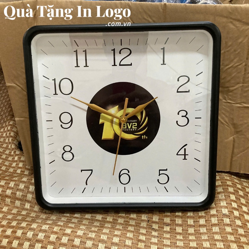 Đồng Hồ Treo Tường Quà Tặng In Logo - Ảnh 56