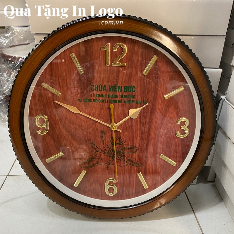 Đồng Hồ Treo Tường Quà Tặng In Logo - Ảnh 42