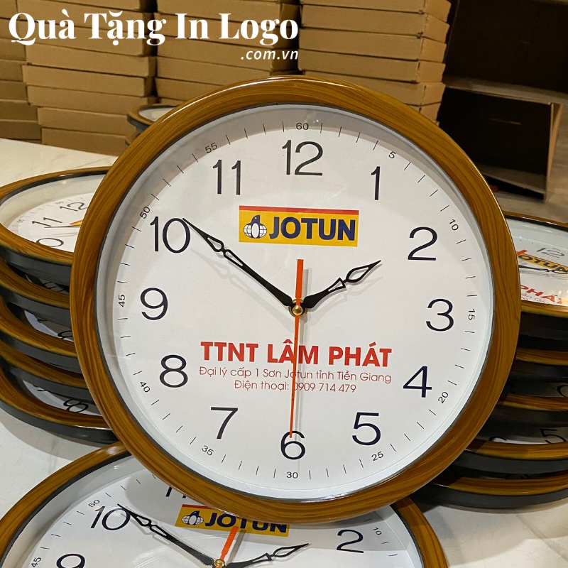 Đồng Hồ Treo Tường Quà Tặng In Logo - Ảnh 39