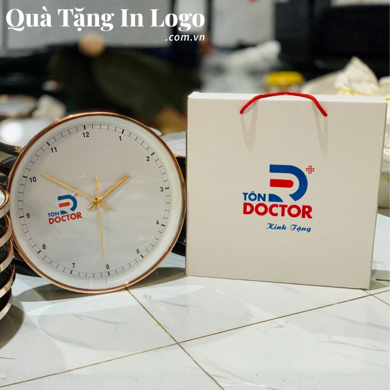 Đồng Hồ Treo Tường Quà Tặng In Logo - Ảnh 7