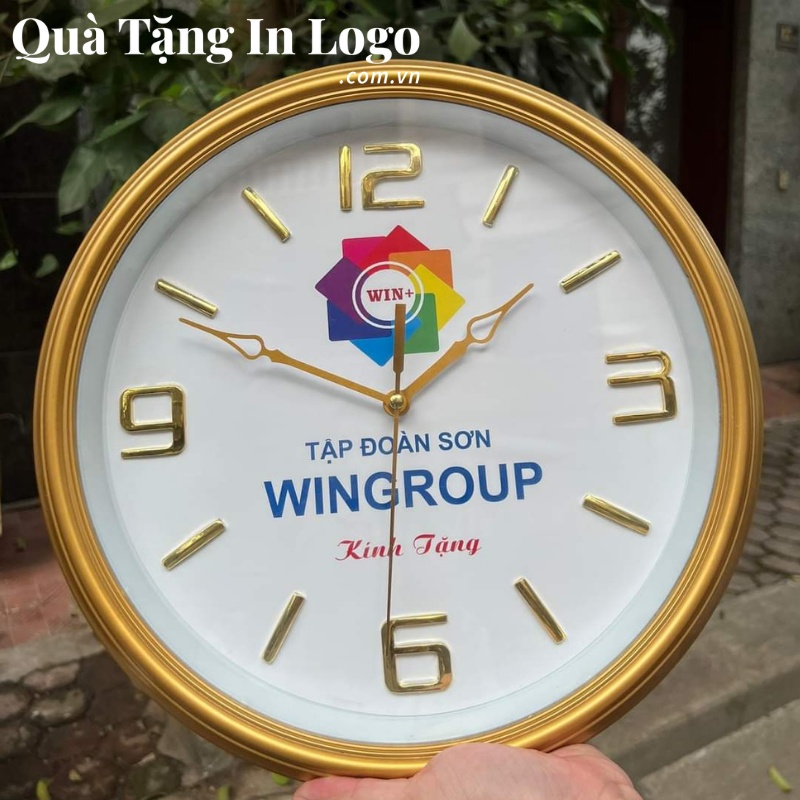 Đồng Hồ Treo Tường Quà Tặng In Logo - Ảnh 40