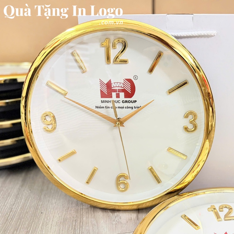 Đồng Hồ Treo Tường Quà Tặng In Logo - Ảnh 32