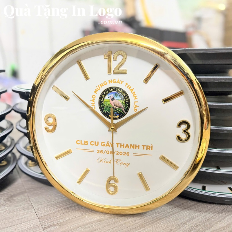 Đồng Hồ Treo Tường Quà Tặng In Logo - Ảnh 33