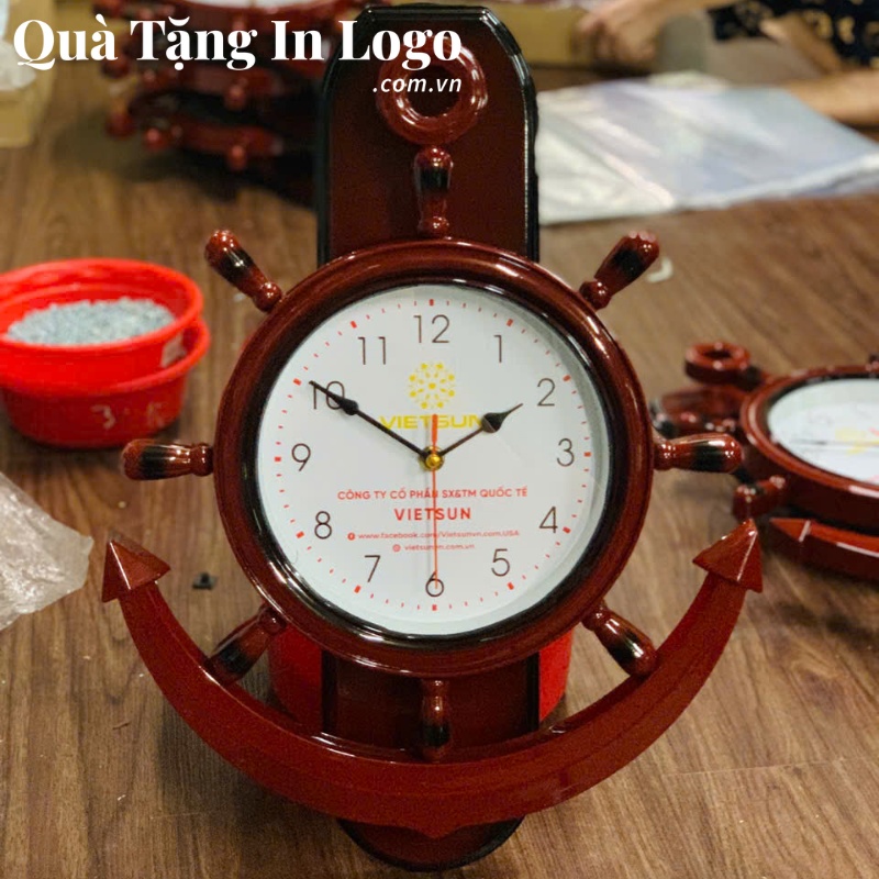 Đồng Hồ Treo Tường Quà Tặng In Logo - Ảnh 30