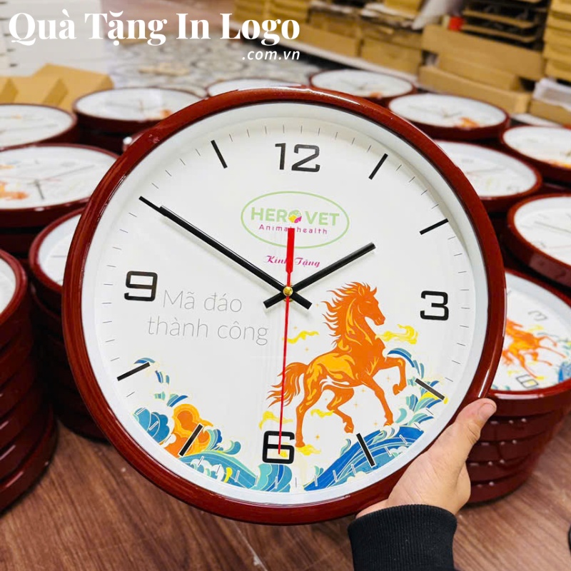 Đồng Hồ Treo Tường Quà Tặng In Logo - Ảnh 58