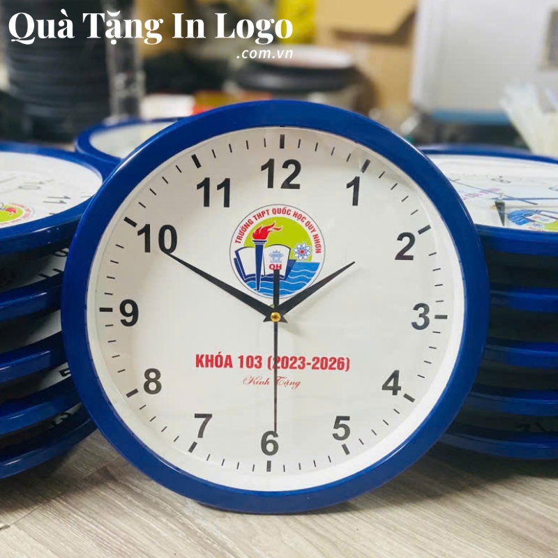 Đồng Hồ Treo Tường Quà Tặng In Logo - Ảnh 28