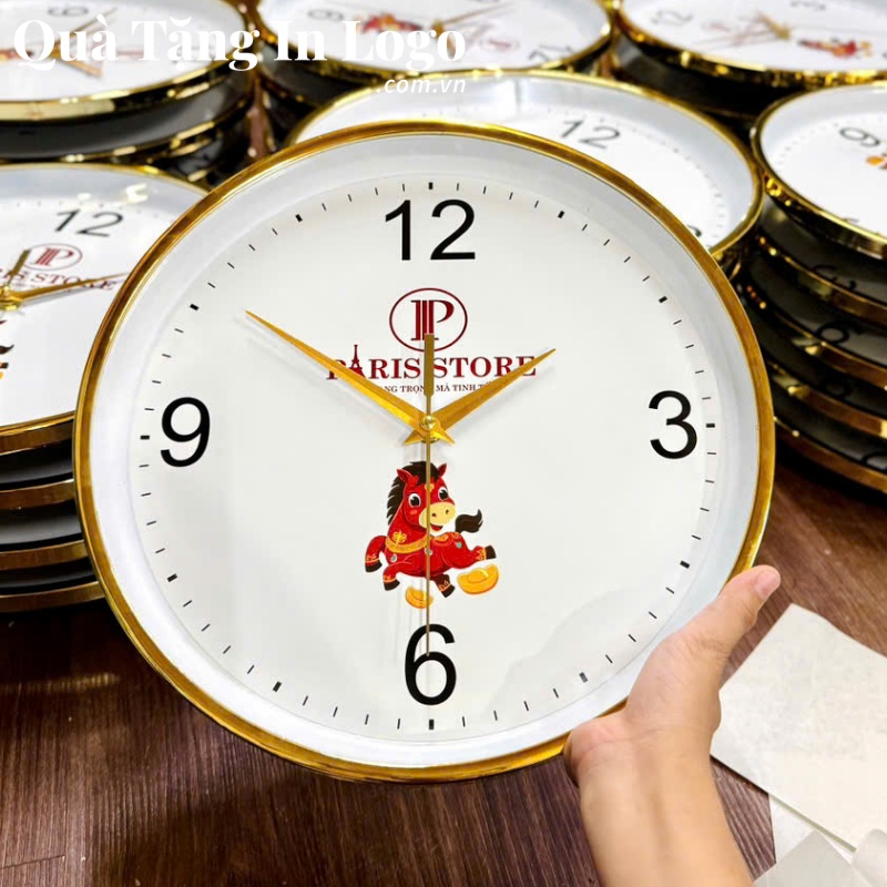 Đồng Hồ Treo Tường Quà Tặng In Logo - Ảnh 59
