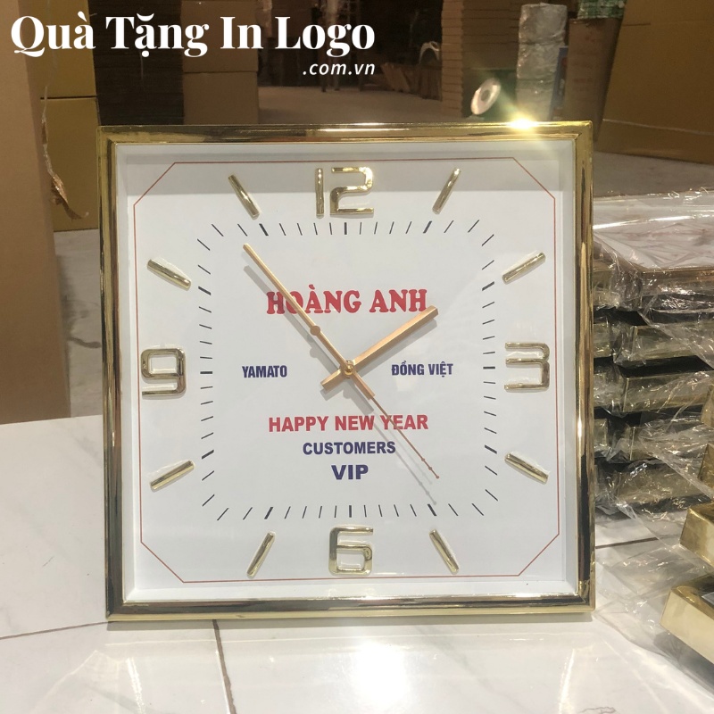 Đồng Hồ Treo Tường Quà Tặng In Logo - Ảnh 21