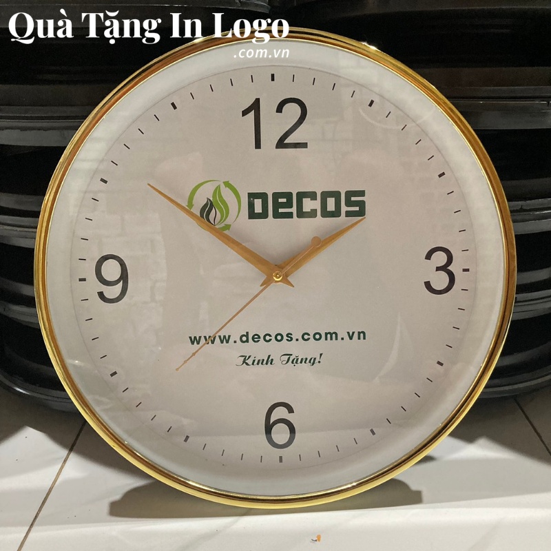 Đồng Hồ Treo Tường Quà Tặng In Logo - Ảnh 14