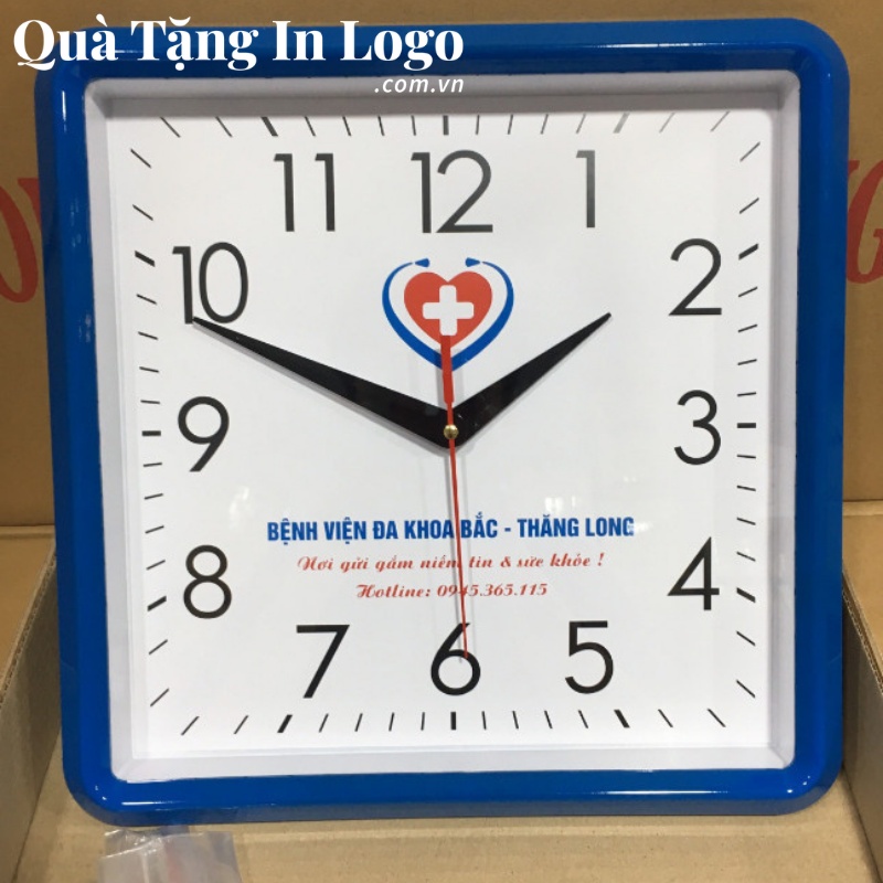 Đồng Hồ Treo Tường Quà Tặng In Logo - Ảnh 15