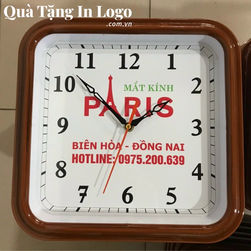 Đồng Hồ Treo Tường Quà Tặng In Logo - Ảnh 13