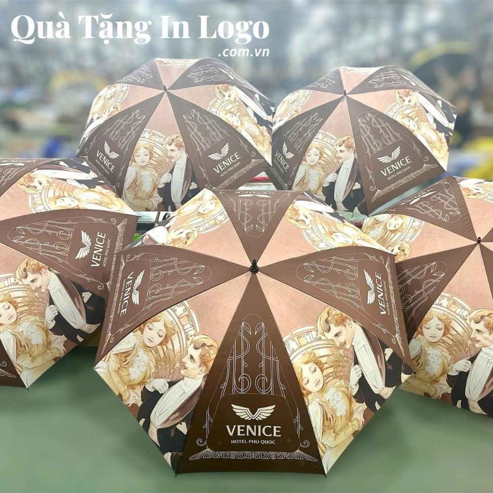 Ô dù quà tặng in logo