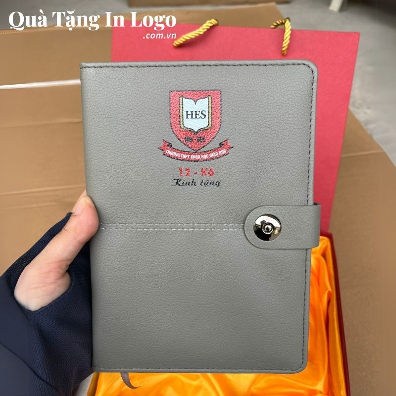 Sổ Da Quà Tặng In Logo - Ảnh 14