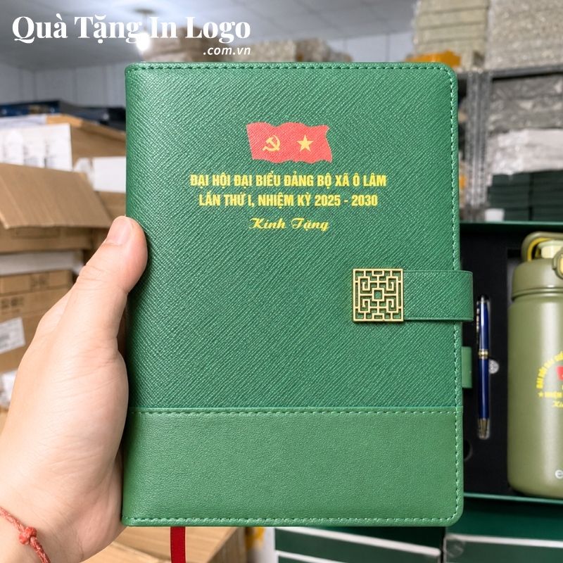 Sổ Da Quà Tặng In Logo - Ảnh 13