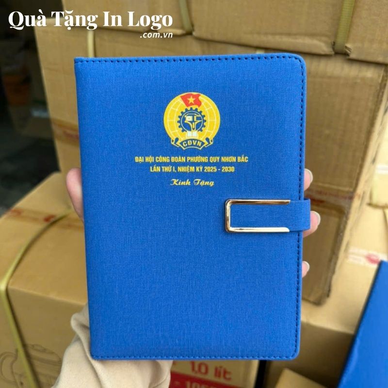 Sổ Da Quà Tặng In Logo - Ảnh 18